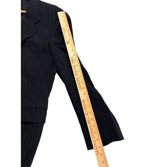 Brooks Brothers Men's 42R Pinstripe Wool Blend Suit Blazer Jacket - Picture 7 of 11